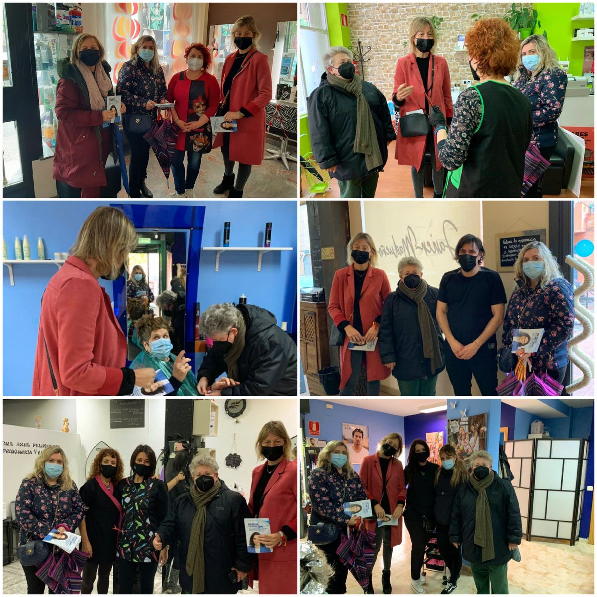 Hoy con <a href="/isatielmes/">Isabel Redondo</a> visitamos peluquerías de San Fernando de Henares, muy castigadas por la pandemia y abandonado por el Gobierno de Sánchez.

Gran acogida al proyecto de Libertad de <a href="/IdiazAyuso/">Isabel Díaz Ayuso</a>, que ha anunciado ayudas a este sector.

#YoConAyuso