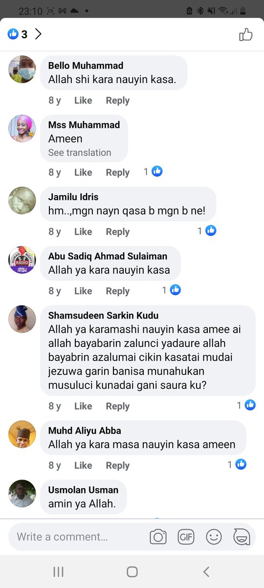 The term literally states that since people like me do not believe,may the earth increase in weight so that it will crush us in death.I came across it yday on Facebook in a comment section responding to Patrick Yakowa's deathThese are the same people who accuse you of bigotry