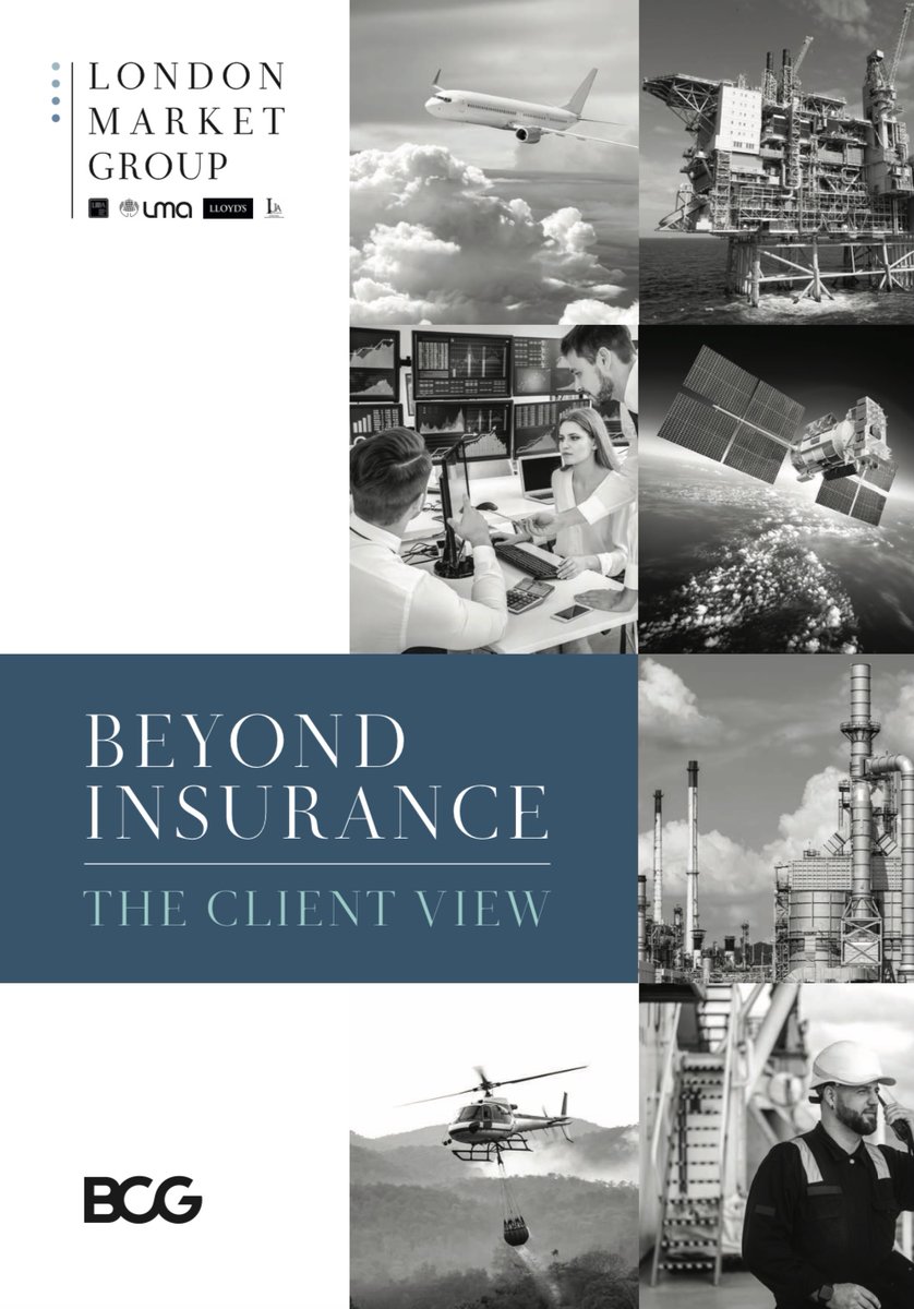 Today we launched a joint report with the <a href="/BCG/">Boston Consulting Group</a> which collates input from 45 clients and examines the key trends disrupting the patterns of risk.

Read the full report here: lmg.london/client-lens/#b…

#londoninsurance #insurancenews #report #clientlens #LMG