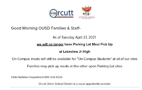 Orcutt School District (@orcuttschools) on Twitter photo 