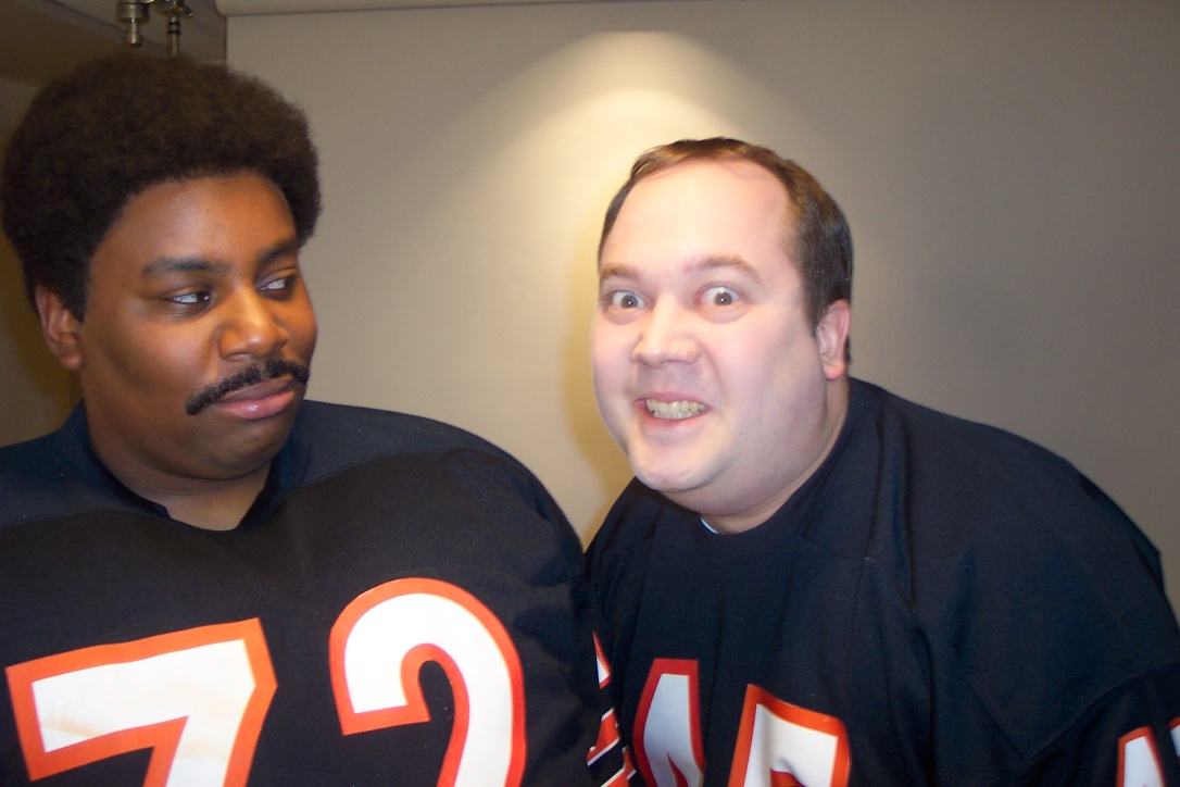 Boy oh boy, did  @kenanthompson and I have fun shooting a Chicago Bears skit for  @nbcsnl ! We always just laughed and laughed.