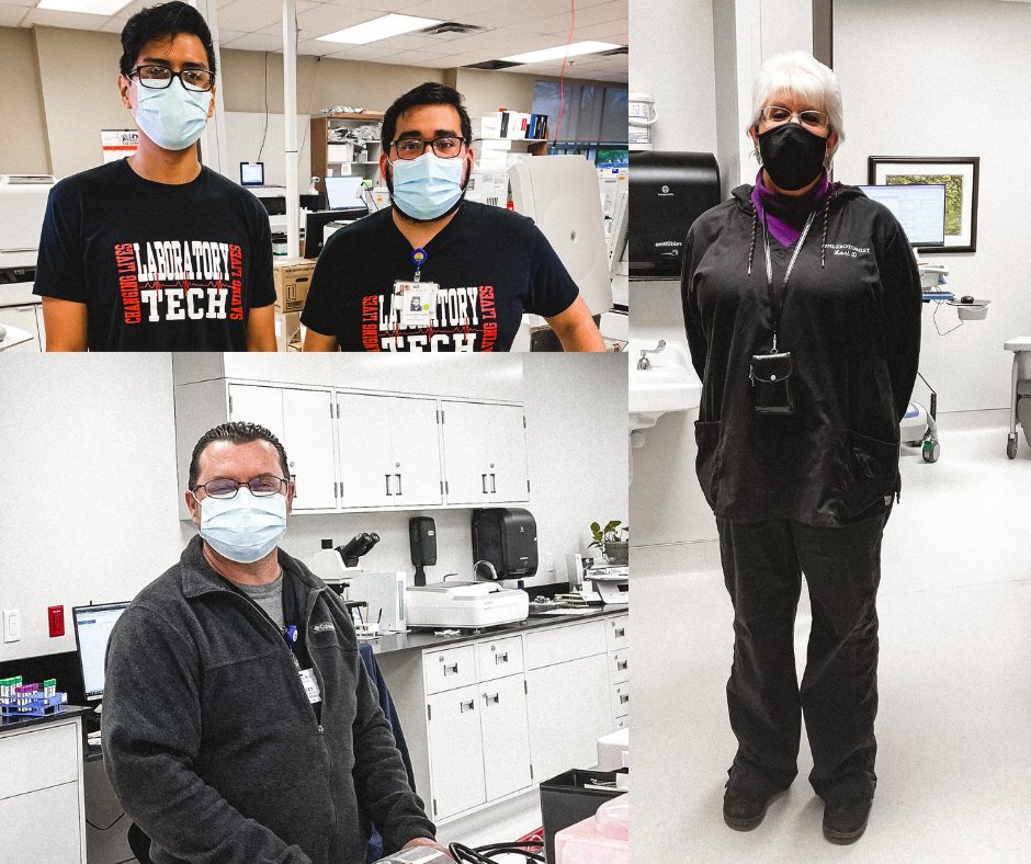 It's National Medical Laboratory Professionals Week!
Today, we'd like to recognize our amazing caregivers who play a critical role in every aspect of health care!