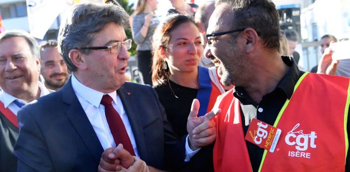  #Aubin, ce n’est donc pas un choix à la légère ou une envie de soleil, mais bien la preuve que  @JLMelenchon s’inscrit dans la tradition ouvrière.Libre-échange, temps de travail, salaires, barons locaux. Voilà contre quoi il se bat.Et même le lieu des meetings le prouve.