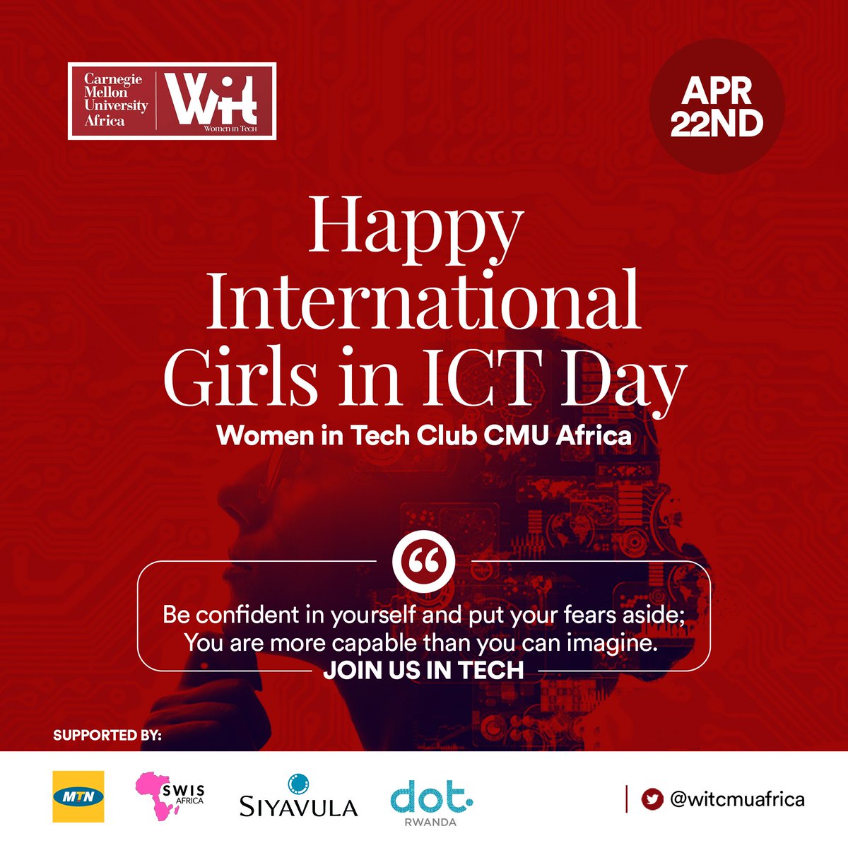 Happy International Girls in ICT day!