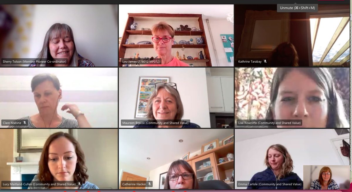A joy to guest spot this team meeting with a Powerhouse of Pioneers. Fantastic updates from a varied group of new, experienced, tenacious, creative, inspiring Member Pioneers. Well done everyone #BeingCoop #SWCoopMPs