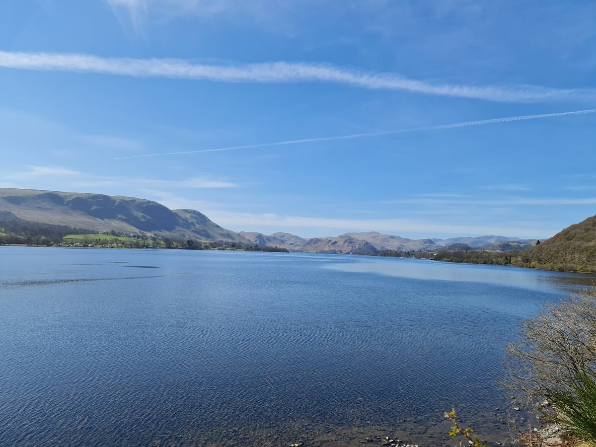 Gorgeous day #bikeride #thelakedistrict #ullswater #pooleybridge #beautifullocations