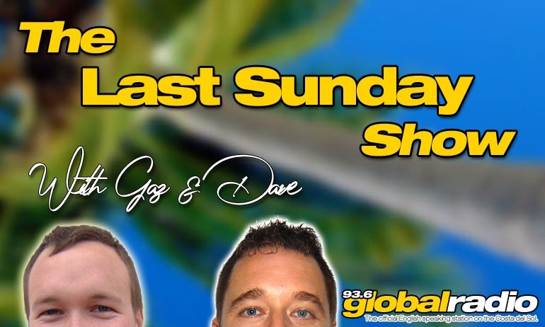 LoveGlobalRadio's tweet photo. Don't miss this irreverent look back at April on Sunday afternoon, with @DaveJamesOnAir and @GazzarJ https://t.co/nEeC7tm0Mu #CostaDelSol #TheLastSundayShow https://t.co/uRANvGz5fK
