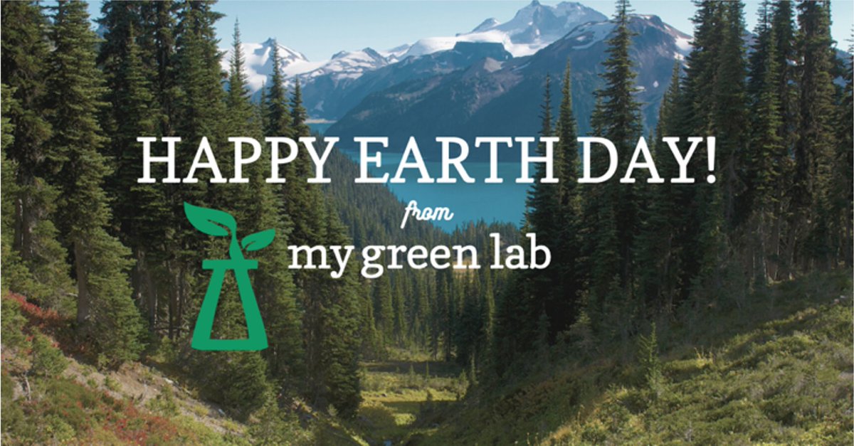 Happy #EarthDay2021! At My Green Lab, our mission is to create a culture of sustainability through science. While our work aims to honor the earth each and every day, we are proud to celebrate today with our community. 

How are you celebrating Earth Day 2021?!