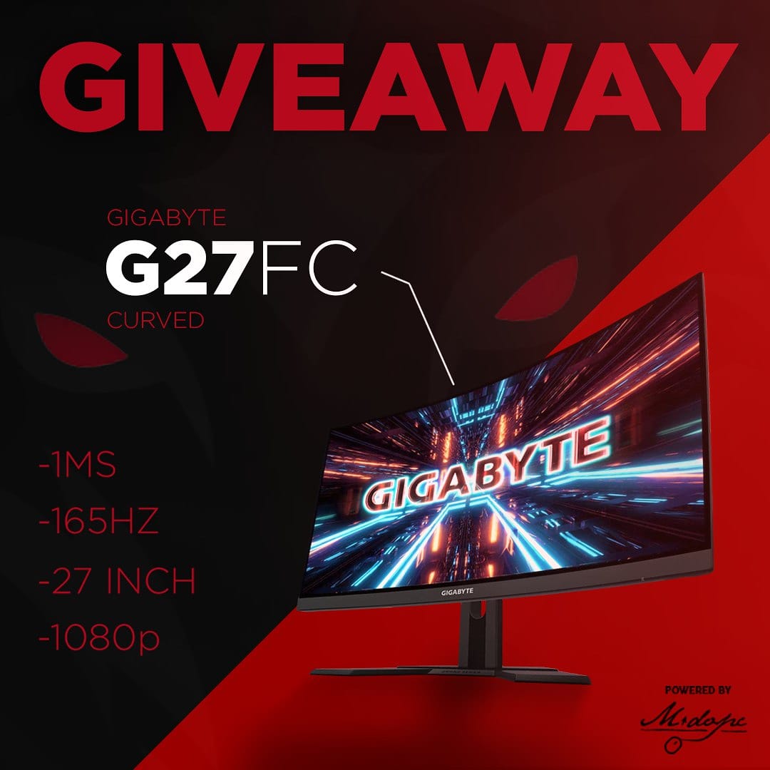 💥#Giveaway time!💥 
We're giving away a curved gaming monitor!🥶
▪️
For a chance to win:
👉 #Like and #retweet this post
👉 #Follow @TeamAmelia_
👉 #Tag a friend below
▪️
Good luck🍀