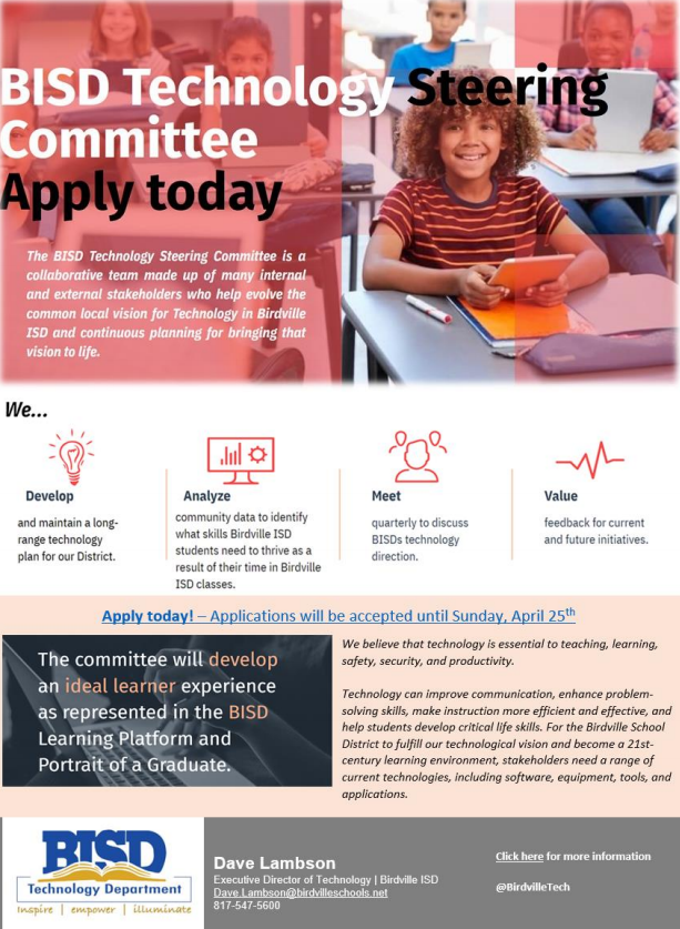 Birdville ISD Tech tweet media