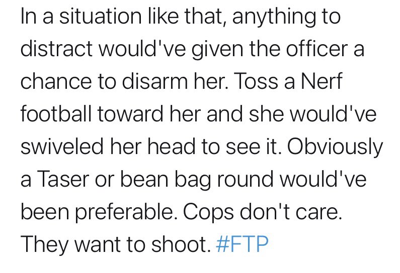 My personal favorite so far: TOSS A NERF FOOTBALL AT HER 