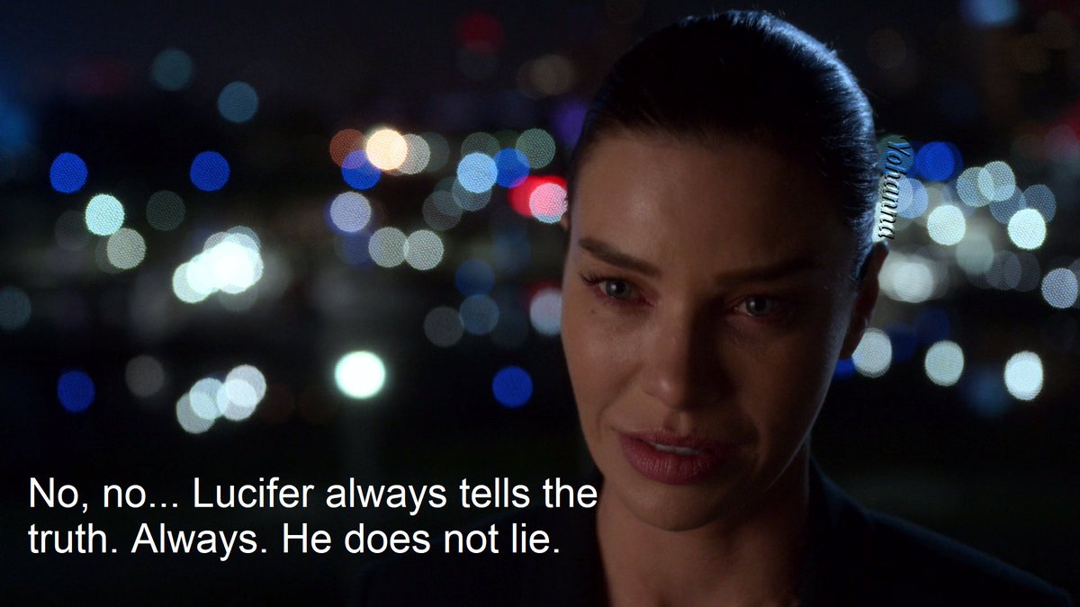 But why would she trust her instincts & what she knew abt  #Lucifer when her judgment was flawed repeatedly? Mistakes on a grander scale each time. She'd better trust another "authority" on those matters...I wished they'd expanded more on this & Pierce's impact on her in S4.7/7
