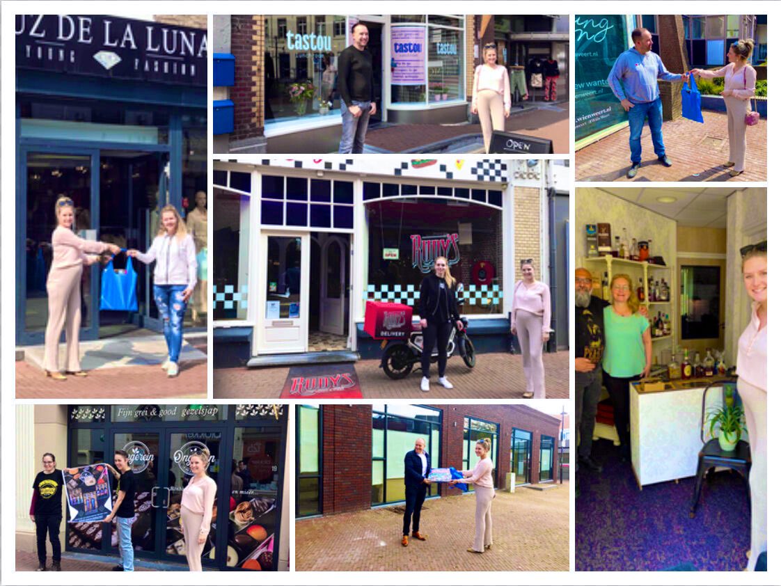 Er starten weer 7 ondernemers in onze binnenstad! Dat getuigt in deze tijd extra van lef en gedrevenheid. Ik maakte een rondje om hen veel succes te wensen en hoop dat de versoepelingen ervoor zorgen dat ze een vliegende start maken! 🙌🏼🚀

(&amp; dank aan Streetwise &amp; BIZ-Vastgoed!)