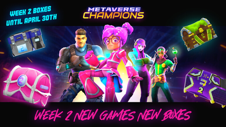 Bloxy News On Twitter Week 2 Mystery Boxes For The Roblox Metaversechampions Event Are Now Available In All Participating Games Until April 30th Https T Co Rhwhydimhv Note Week 1 Mystery Boxes Will Only - www.roblox.com games