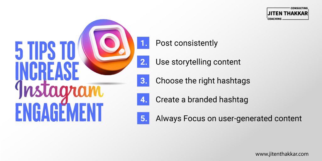 iamJitenThakkar's tweet photo. 5 Simple Ways To Increase Instagram Engagement

This guide will give you everything you need to take your Instagram game to the next level.

👉 Follow @iamjitenthakkar

#instagramtips #instagram #instagramgrowth #digitalmarketingagency #instabusiness #socialmedia #digitalforever https://t.co/DxqLHLLwkO