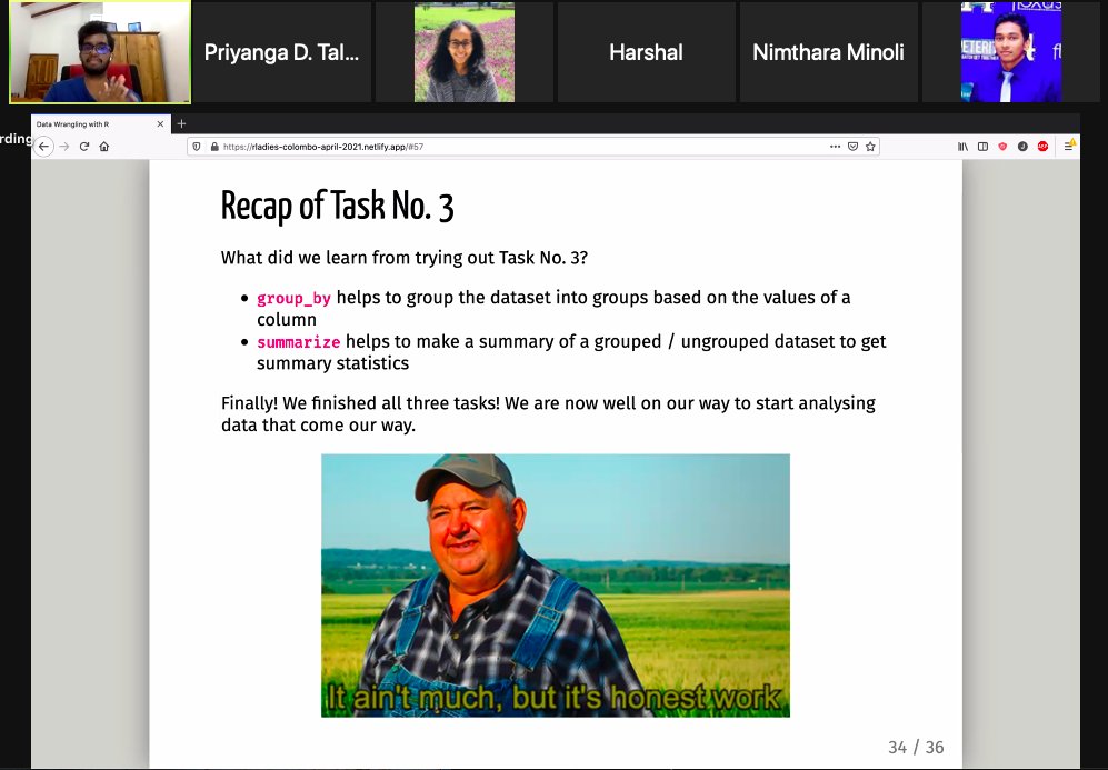 R-Ladies Colombo tweet media