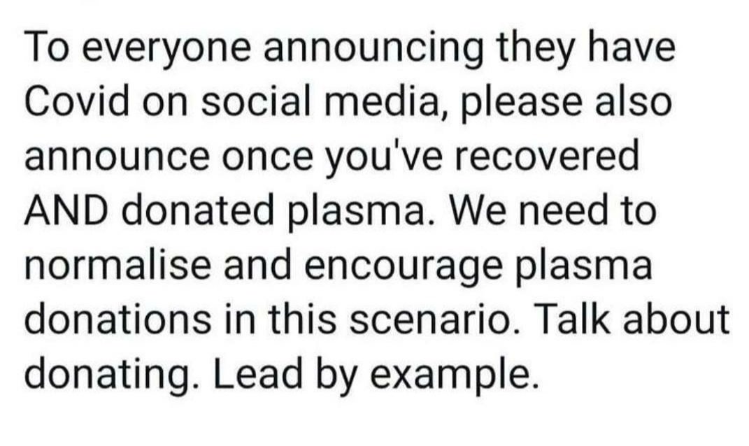 sheetalrajput__'s tweet photo. Please Share it and motivate others
Help people in recovering Covid-19.
@ashwani_dube @ajitanjum @AshwiniUpadhyay @sanjeevgupta93 @shalabhmani @MirSajidAli18 @KailashKcm1958 @82Reallotus @adgzoneagra @jgopikrishnan70 @CPDelhi @ndtvindia @Kumarhariom10 @sanjeevgupta93 @iamasrtaj https://t.co/viN9PaKmHK