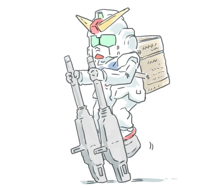 オリロボを描く人だったのですが最近ガンダムばっかり描いてます 