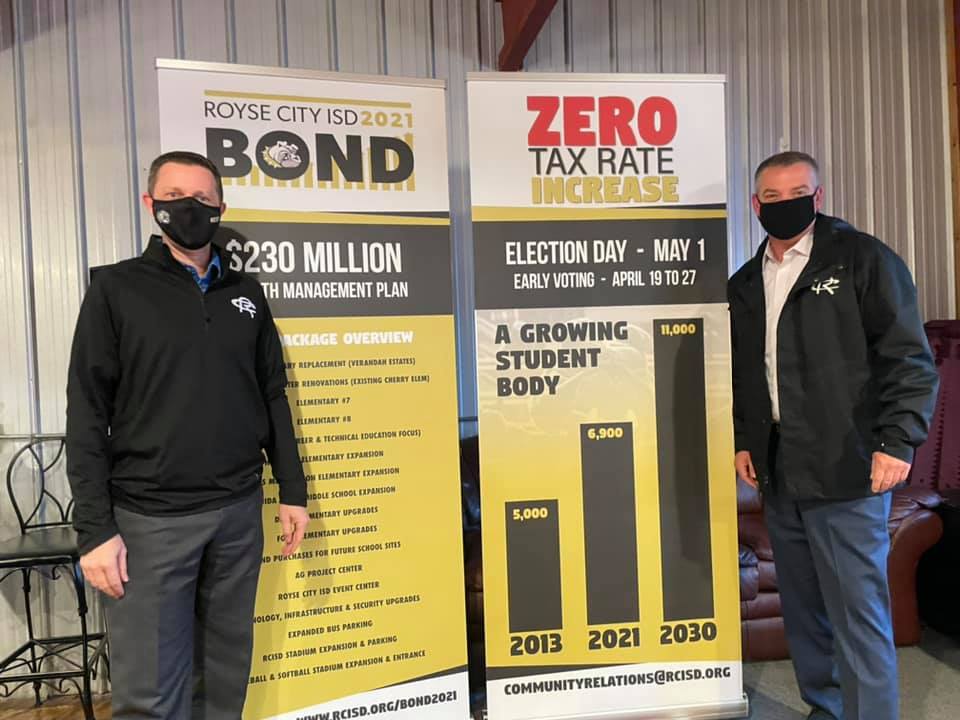 Thank you to The Well for hosting us today to answer questions from the community about Bond 2021! Learn more about the $230 million plan to address rapid student enrollment growth &amp; how RCISD can achieve the projects with a zero tax rate increase. RCISD.org/bond2021