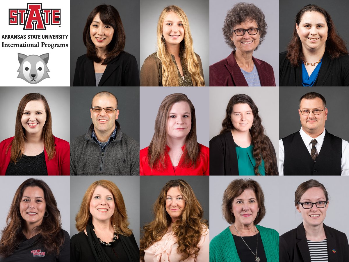 Meet your International Programs faculty and staff! Our members are here to help you as questions arise. Contact our office at oips@astate.edu to speak to any of these individuals.