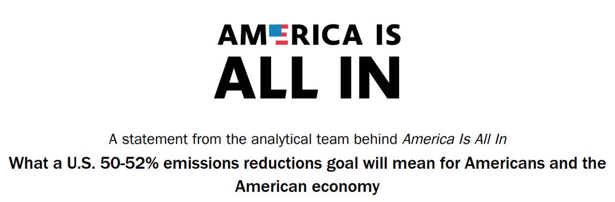 ch_bowman's tweet photo. Two of our recent #AllIn analyses showed how a comprehensive U.S. "all-of-society" strategy that integrates federal and non-federal action can reduce emissions 50% by 2030. To understand what makes this achievable, check out our fact sheet: https://t.co/uUeG6jyDTT https://t.co/L6mAdYrXHI