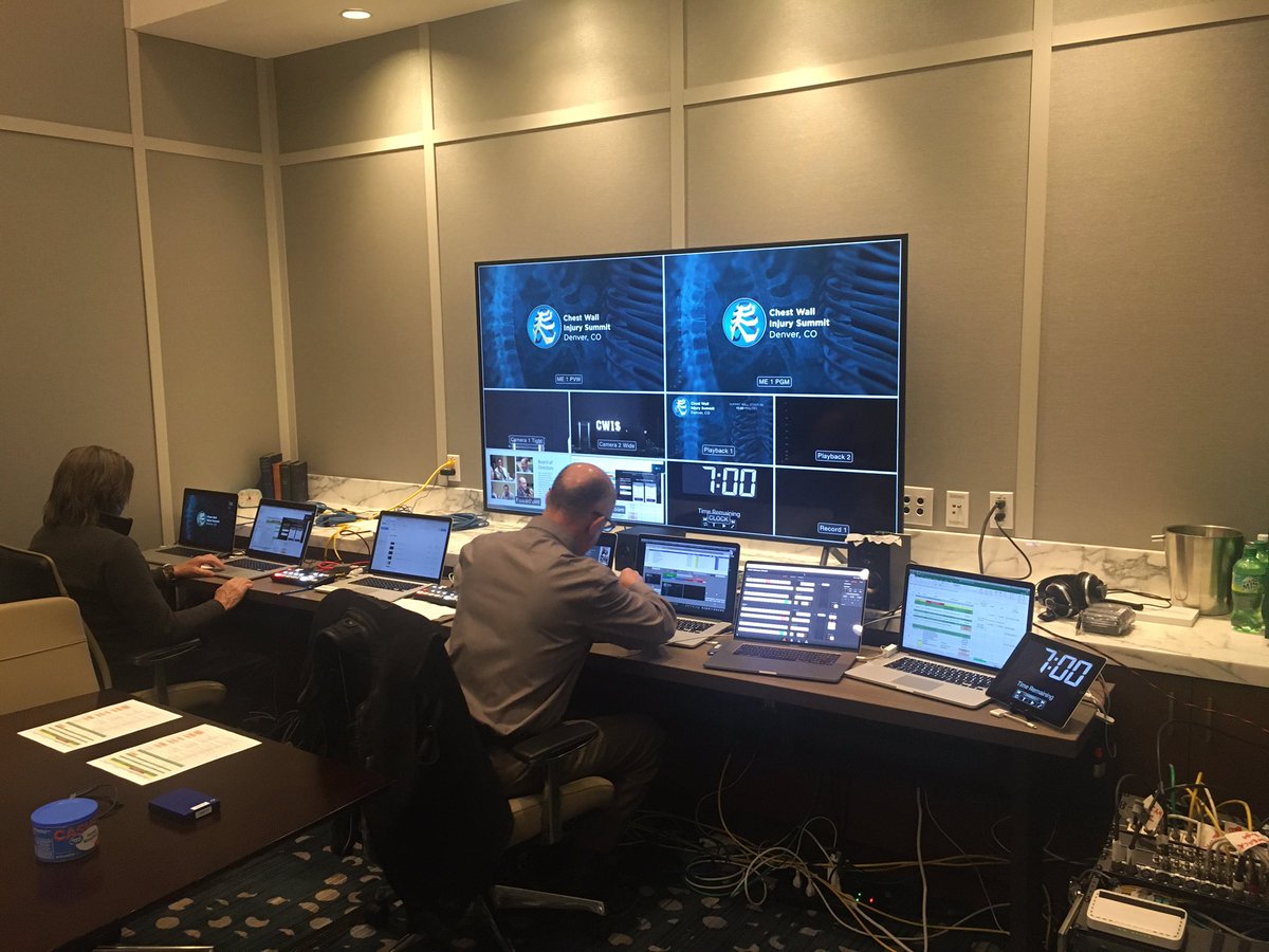 The control room is up and running - #CWIS21 goes live soon!
