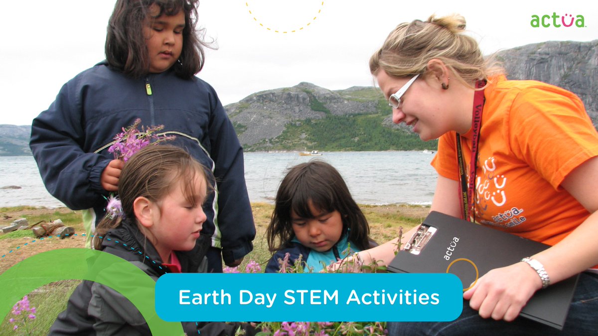 What better way to celebrate #EarthDay than to explore all of our planet's elements, from the deep sea to our atmosphere? Learn about our planet and its resources with curated #STEM activities from the #ActuaNetwork. 🌿🌊🪲🐟🐍  actua.ca/en/athome/eart…