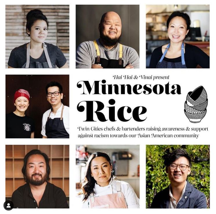 alicialewisKARE's tweet image. On @kare11 in the Kitchen👩🏻‍🍳 we are highlighting an event called "Minnesota Rice" where some of the biggest Asian chefs in the Twin Cities are standing up against anti-Asian hate. 
I caught up with @ZenBox Izakaya chefs John and Lina to learn more! Watch at 9am on our KARE FB page