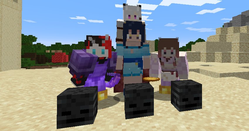 柚原いづみ あにまーれ Minecraft ウィザー討伐 スケルトンの頭でぇへんんんんｎ 島村シャルロット 龍ヶ崎リン 白宮みみ 柚原いづみ T Co 6d5ehmwuh6 ご視聴ありがとうございました 無事 ウィザースケルトンの 頭3つゲットで