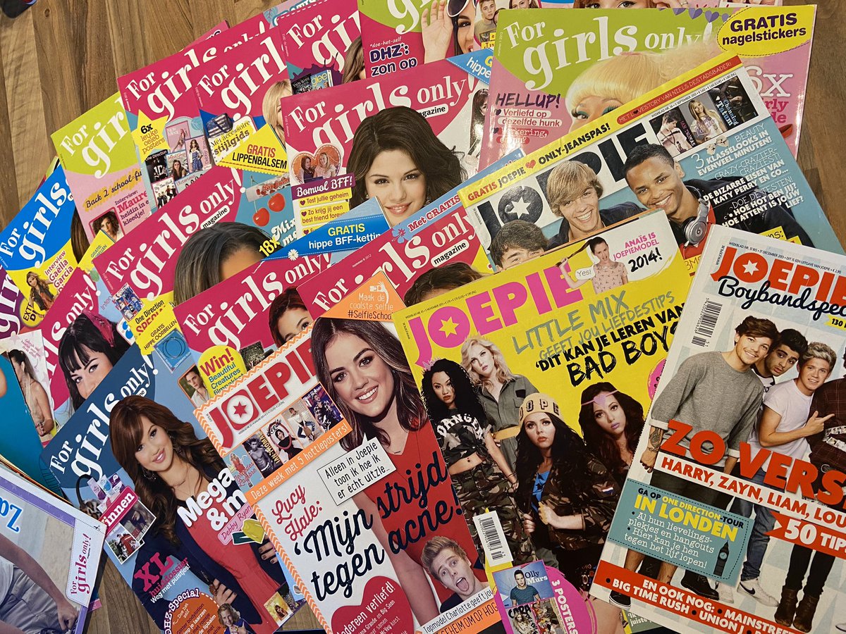 Mijn collectie for girls only &amp; joepie teruggevonden, the kids of today will never understand