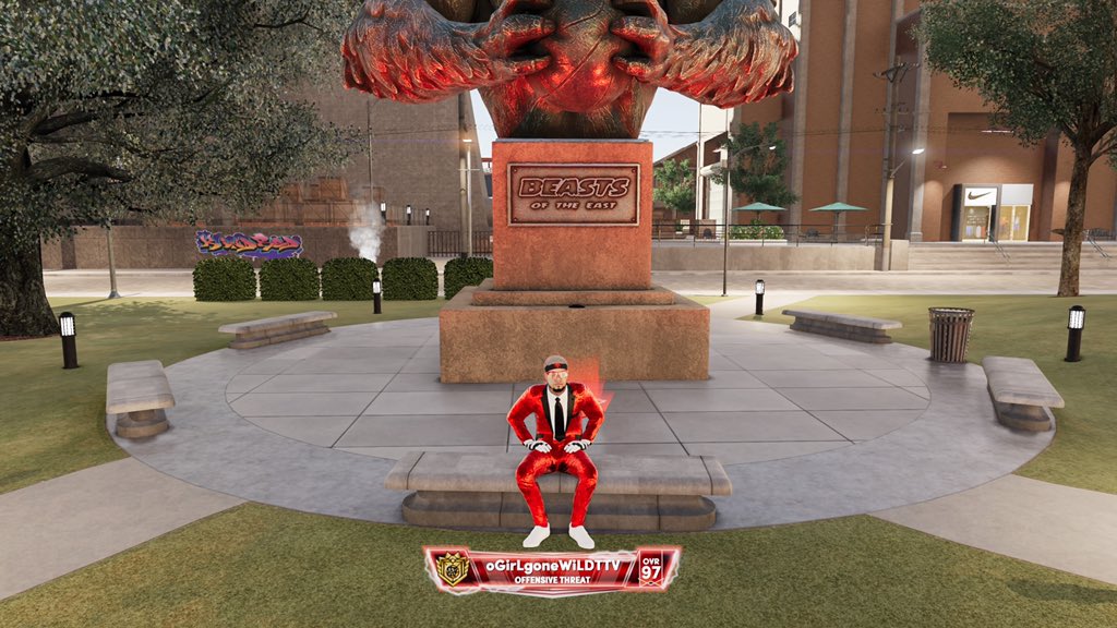 oGirlgonewild92's tweet image. GM Everyday I wake up and clock in 2 this grind like it’s a job , a job I enjoy , a job I love this is by far 1 of the hardest grinds but I’m determined 2 fight through n continue out doing myself E5 female mascot Nxt gen p5 soon  @Ronnie2K @Mitchel_Inkrott #femalegamer #2kgrind