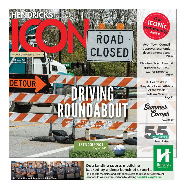 Driving roundabout: Avon's plans to relieve traffic congestion. Read the cover story and more in Avon and Plainfield mailboxes this week.
#ICONic #Community #AvonIN #PlainfieldIN #inHendricks 
Available online Monday.
Past publications available 24/7 myhcicon.com