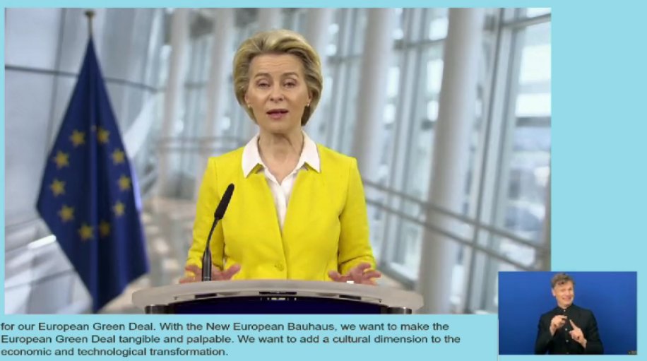 President of the #EC @vonderleyen made the points: A radical (urban) #transformation needs a new #culture of living, #inclusiveness, #sustainability, and new materials. However, this vision would need #ThinkTanks, #InnovationLabs, not only pilots.