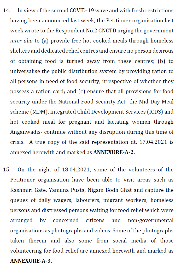 RTF_DRRAA's tweet photo. Delhi Rozi Roti Adhikar Abhiyan has filed a petition to the Delhi HC seeking rations & cooked food for all in need. The lockdown has devastated the lives of informal sector workers, daily wagers & migrant workers- lakhs have been rendered jobless overnight. #Delhi #Ration4All https://t.co/JgSU9j9tkv