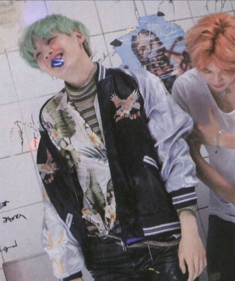 Mint and orange yoonmin; a thread because I miss mint and orange yoonmin