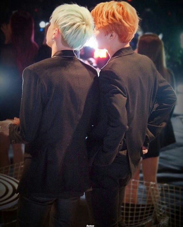 Mint and orange yoonmin; a thread because I miss mint and orange yoonmin