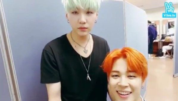 Mint and orange yoonmin; a thread because I miss mint and orange yoonmin