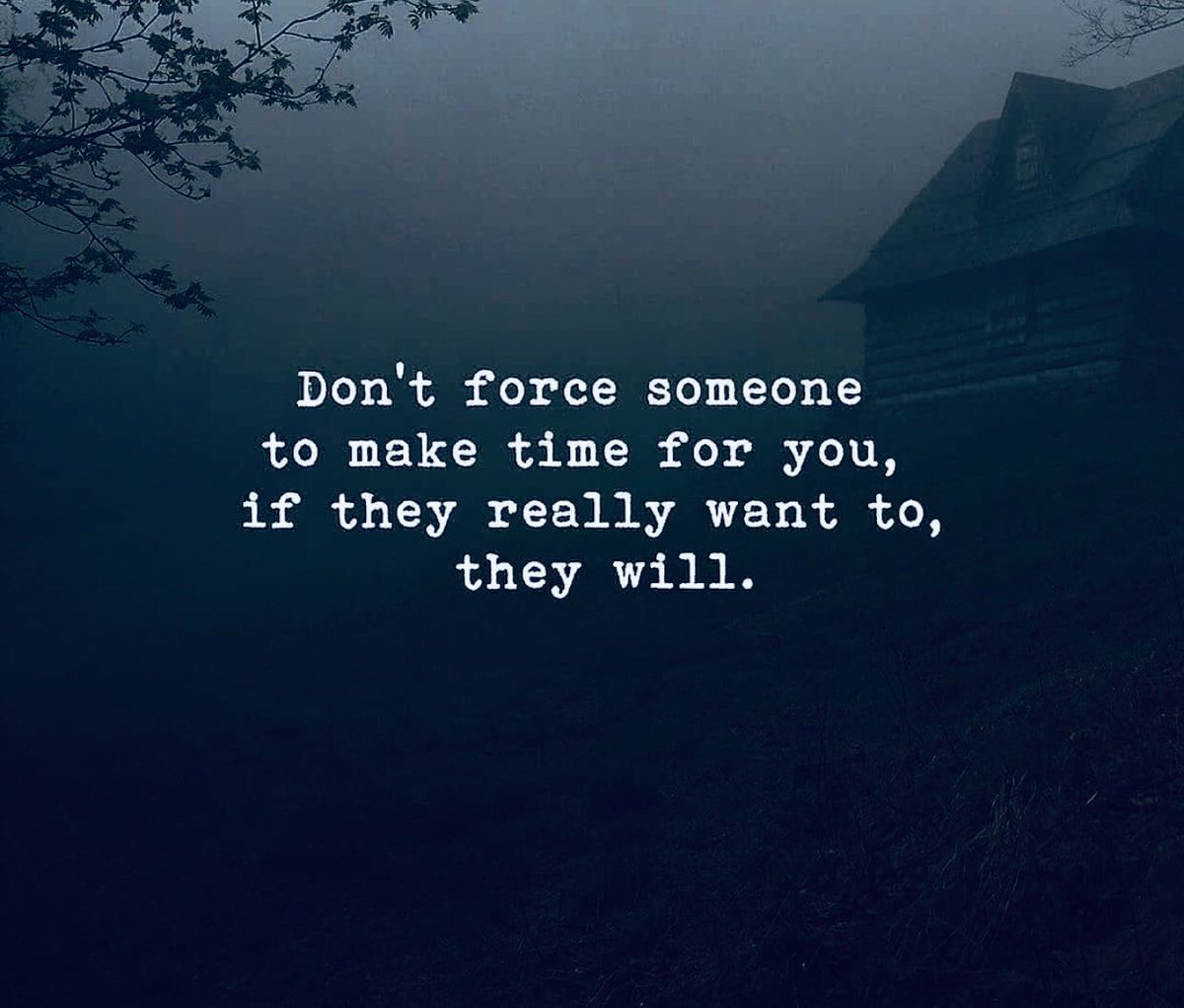 Don’t force...