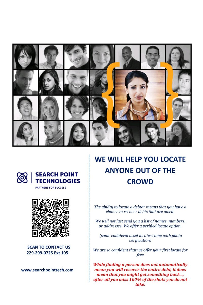 searchpointtech's tweet image. You can now get your 1st verified locate at no cost.  #findsomeone