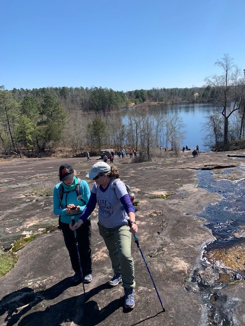 Happy Earth Day!
Celebrating Earth Day at Arabia Mountain, here are a few ways to hike sustainably:
1. Know where to go
2. Stay on the trail
3. Bring Your Own Bag to collect litter
4. Leave what you find
5. NO campfires
6. Respect wildlife
7. Respect all recreation users