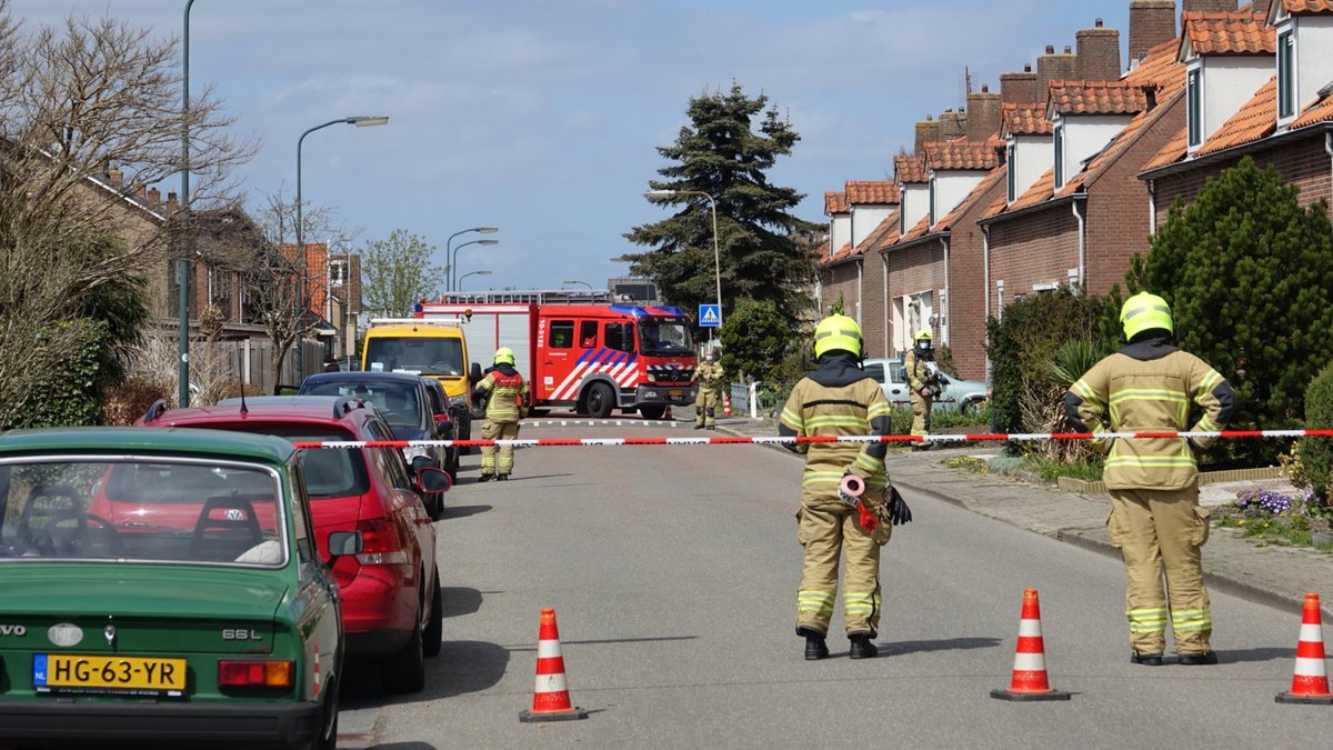 ZWAAG - Door graafwerkzaamheden is er op de Krijterslaan woensdagmiddag een gaslek ontstaan.