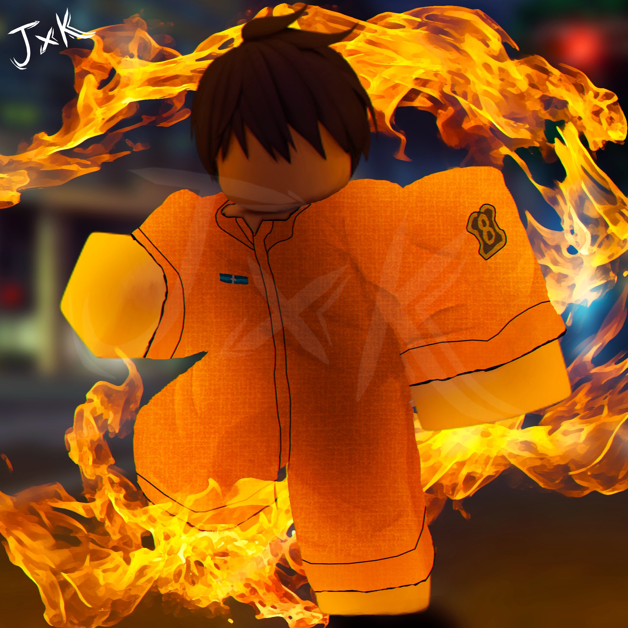 Noob To Pro As SHINRA KUSAKABE In Fire Force Online(Roblox) 