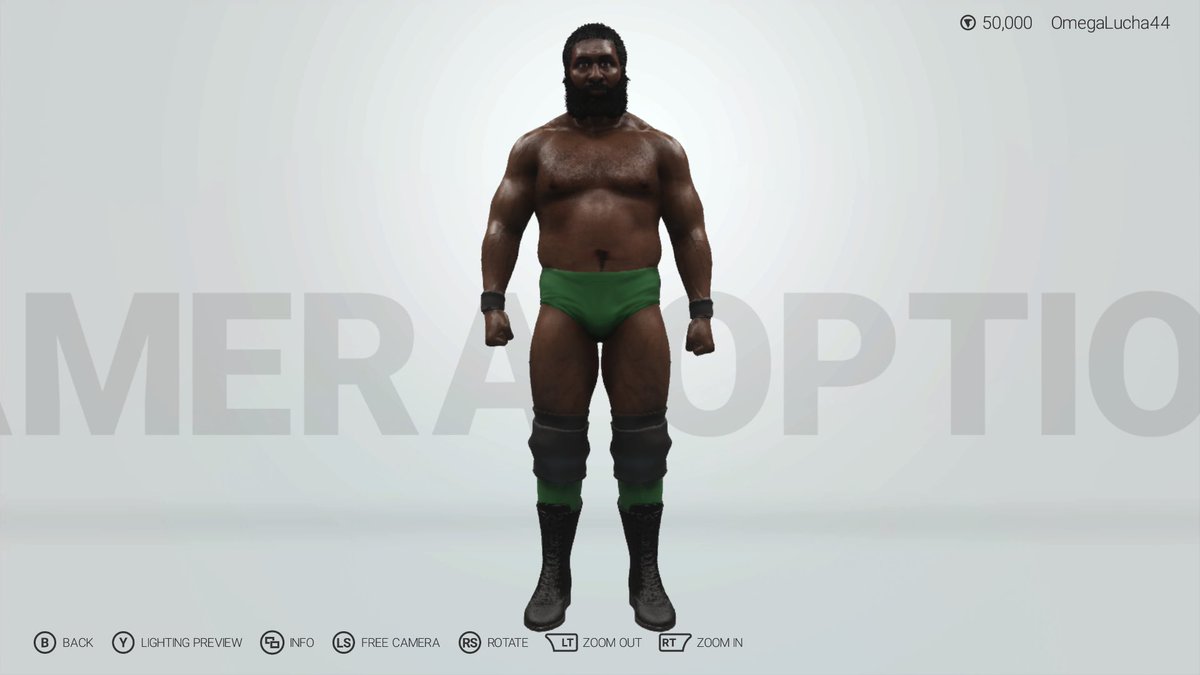 OmegamanX44's tweet photo. Hmmm ๐ค who to include in Pack #2 for my #LuchaUnderground Project...oh I know! How about the man who put on some of the best #UltimaLucha matches @Willie_Mack! He was awesome during his time there and in #ImpactWrestling now! No attire logos added yet #wwe2k19 #XboxOne #Xbox https://t.co/Rus9xpV3Th