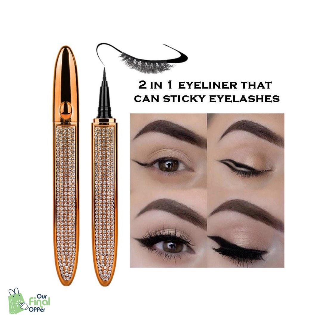 No more waiting, no more hassle! 😉

Diamond Multi-Functional Magic Eyeliner is long-lasting, anti-smudge, and waterproof. 
It is the best deal for you to make your eye makeup more convenient and save your time!
#Eyeliner #offer #MagicEyeliner #onlineordering #ecommerce
