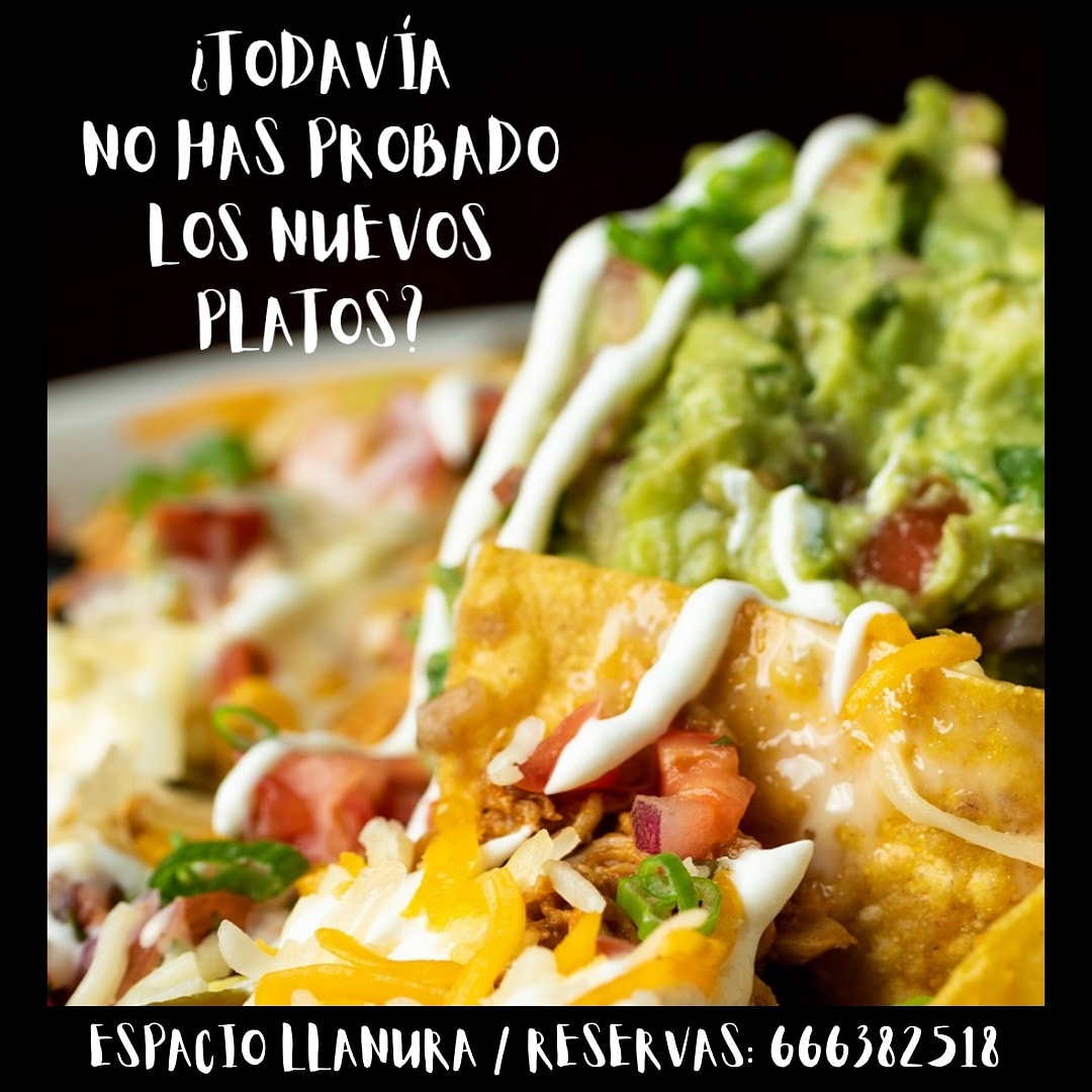 🔴 ¿TODAVÍA NO HAS PROBADO LOS NUEVOS PLATOS?

🔺 TACOS 🌮
🔺 ENCHILADAS 🌯
🔺 Nuevos NACHOS 🥑
🔺 Nuevas PIZZAS 🍕
🔺 Nuevos PERRITOS 🌭
🔺 Nuevos POSTRES 🥧

☎️ RESERVAS: 666382518