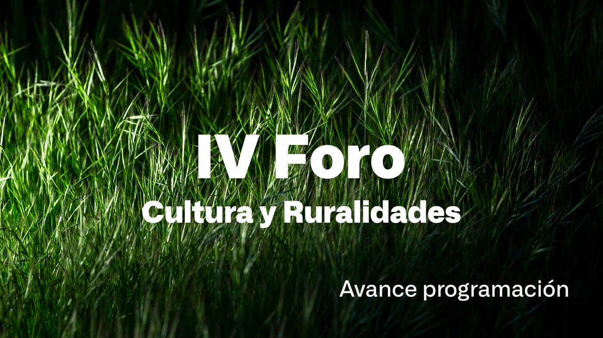 Hemos publicado ya un avance bastante completo del programa del IV Foro #CulturaRuralidades, que tendrá lugar 2-3 JUN en Jarandilla de la Vera (Cáceres). ↠ bit.ly/ivforo-cultura…
🍃En esta edición exploraremos la ruralidad frente a la crisis ecológica y climática.
Sigue hilo ↡