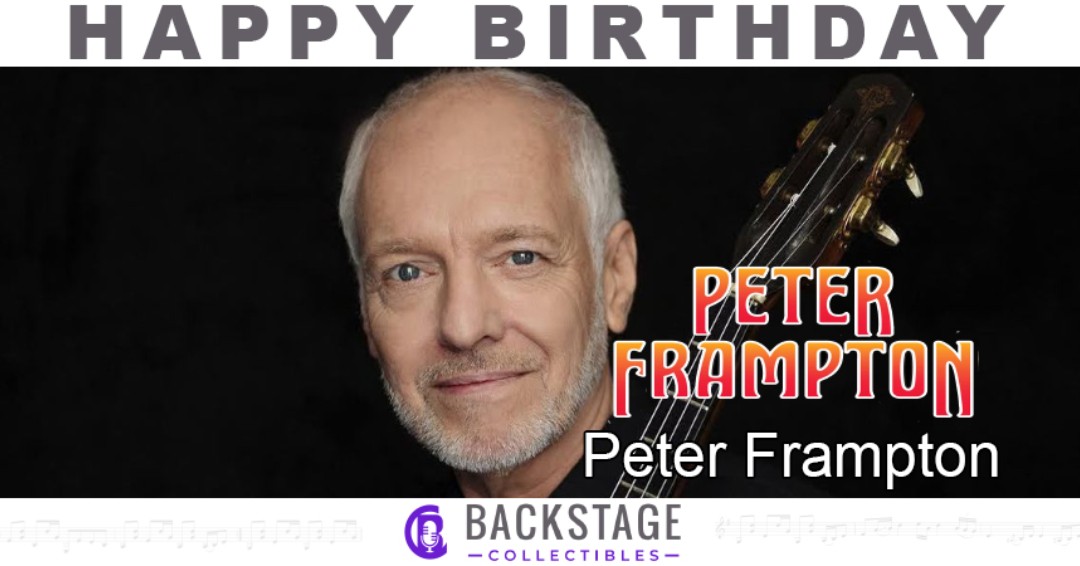 Happy Birthday to Mr. Peter Frampton!   