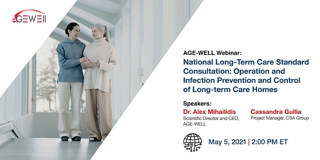 Join us for our next public consultation for the new @CSA_Group standards on #LTC.  Hosted by <a href="/AGEWELL_NCE/">AGE-WELL</a> . agewell-nce.ca/event/age-well…