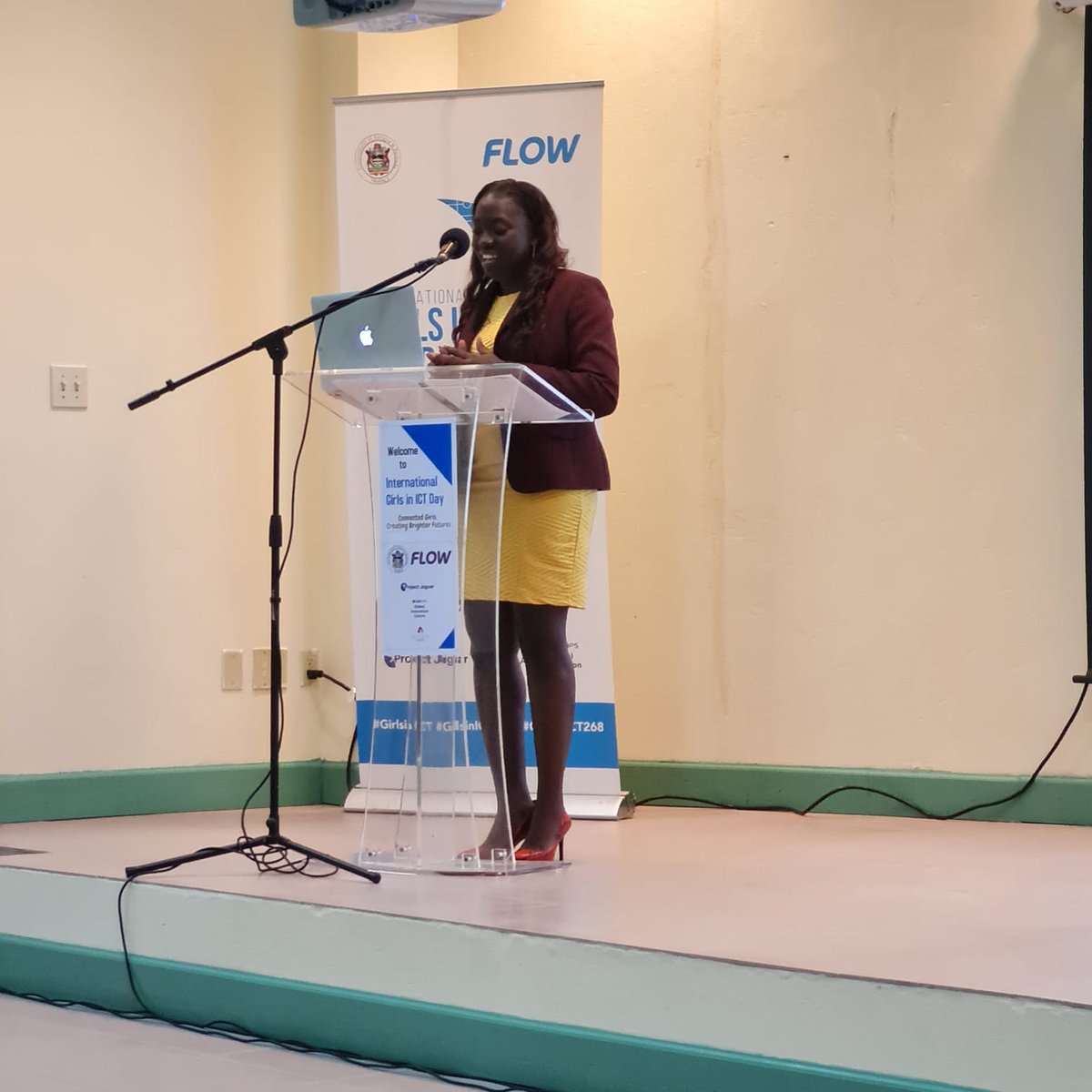 Today, I spoke at the International Girl's in ICT Day Opening Ceremony to a room full of future leaders. 

We must commit to equipping girls with the technical skills, bravery and sisterhood that they need to take their destiny into their own hands. 

#InternationalGirlsinICTDay