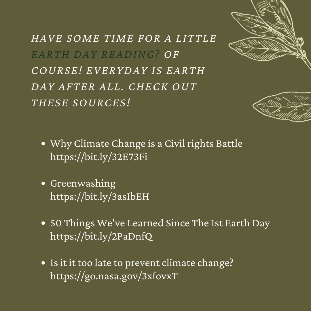 eci_IMPACT's tweet image. Happy Earth Day! Green is GOOD at Eastwood #EarthDay2021